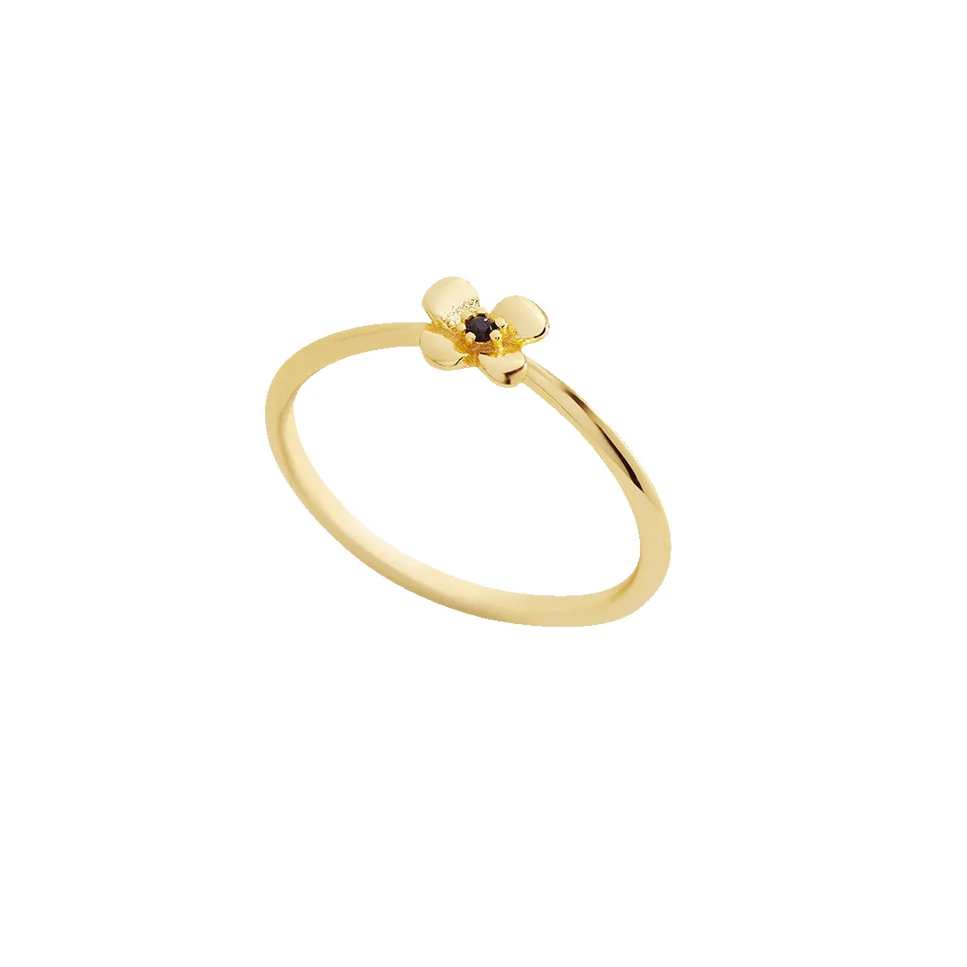 Dainty Floral Statement Ring sold by Mint & Lilly