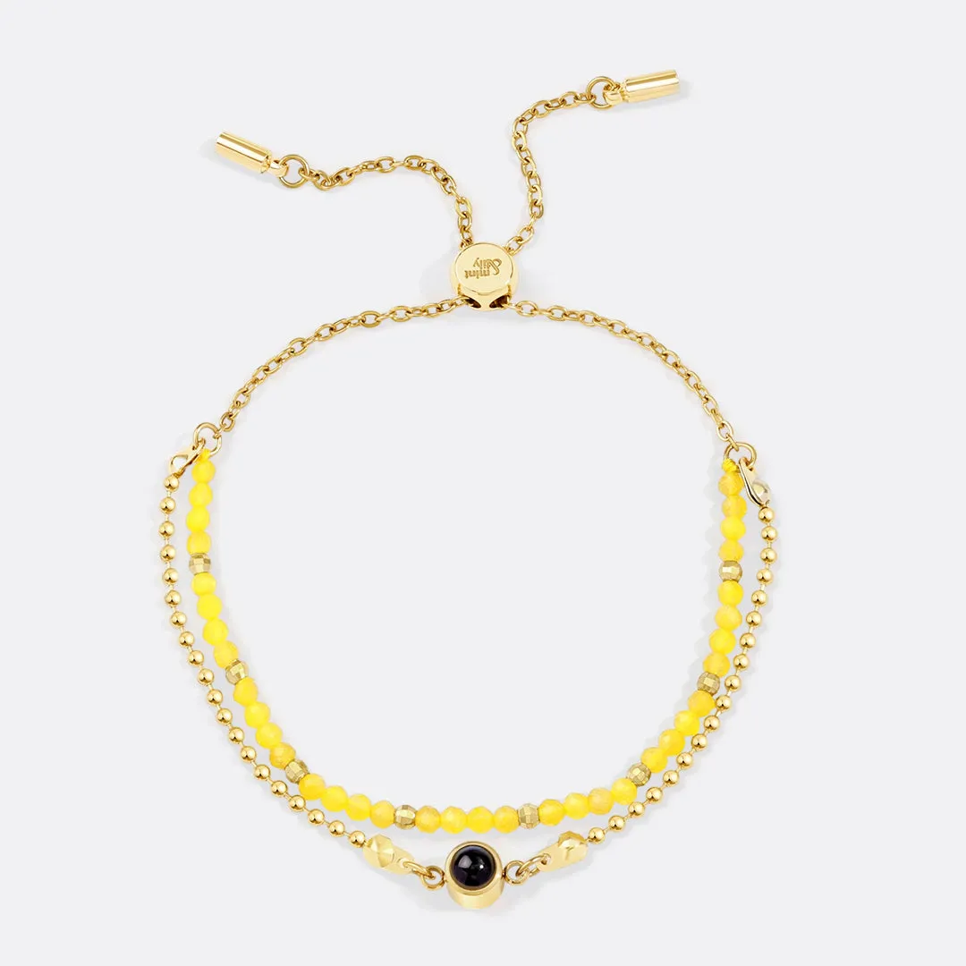 Crystal Photo Bracelet sold by Mint & Lilly product image thumbnail 2