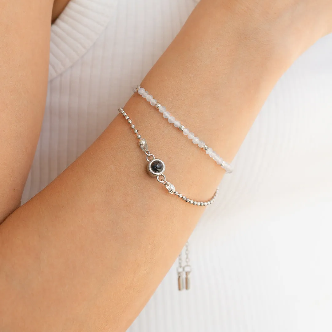 Crystal Photo Bracelet sold by Mint & Lilly product image thumbnail 3