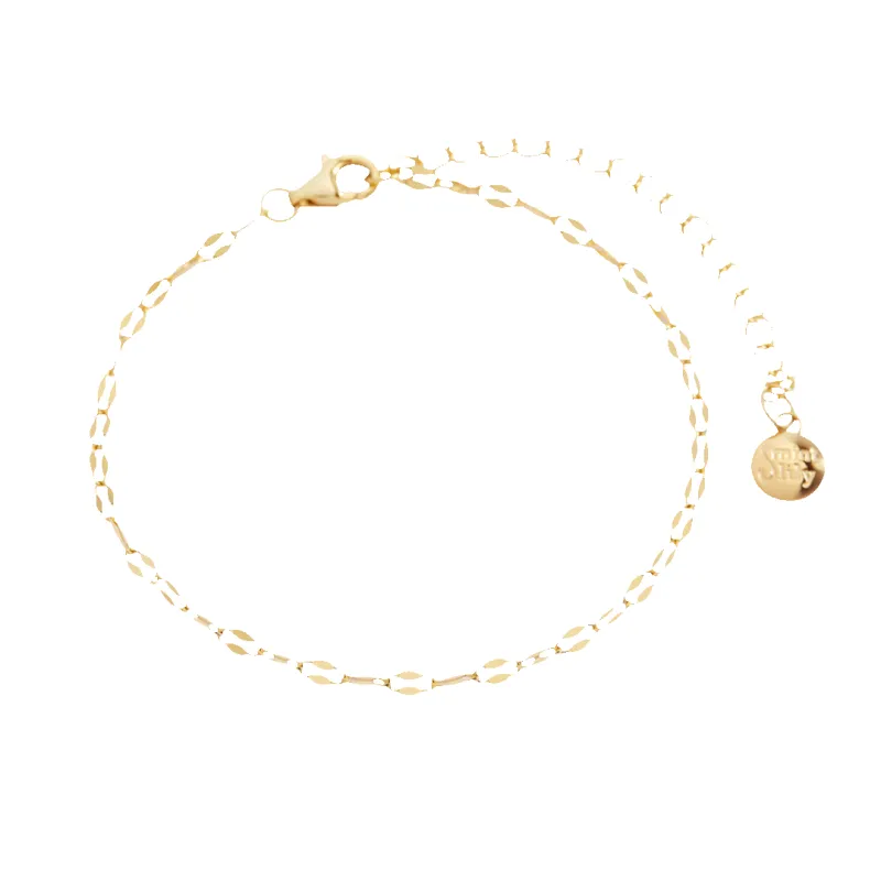 Petal Chain Bracelet made by Mint & Lilly