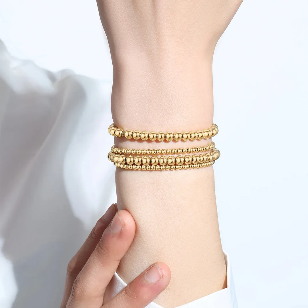 3mm & 5mm Beaded Bracelet Stacking Set sold by Mint & Lilly product image thumbnail 5