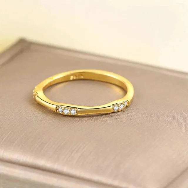 Three by Three Stacking Ring sold by Mint & Lilly product image thumbnail 3