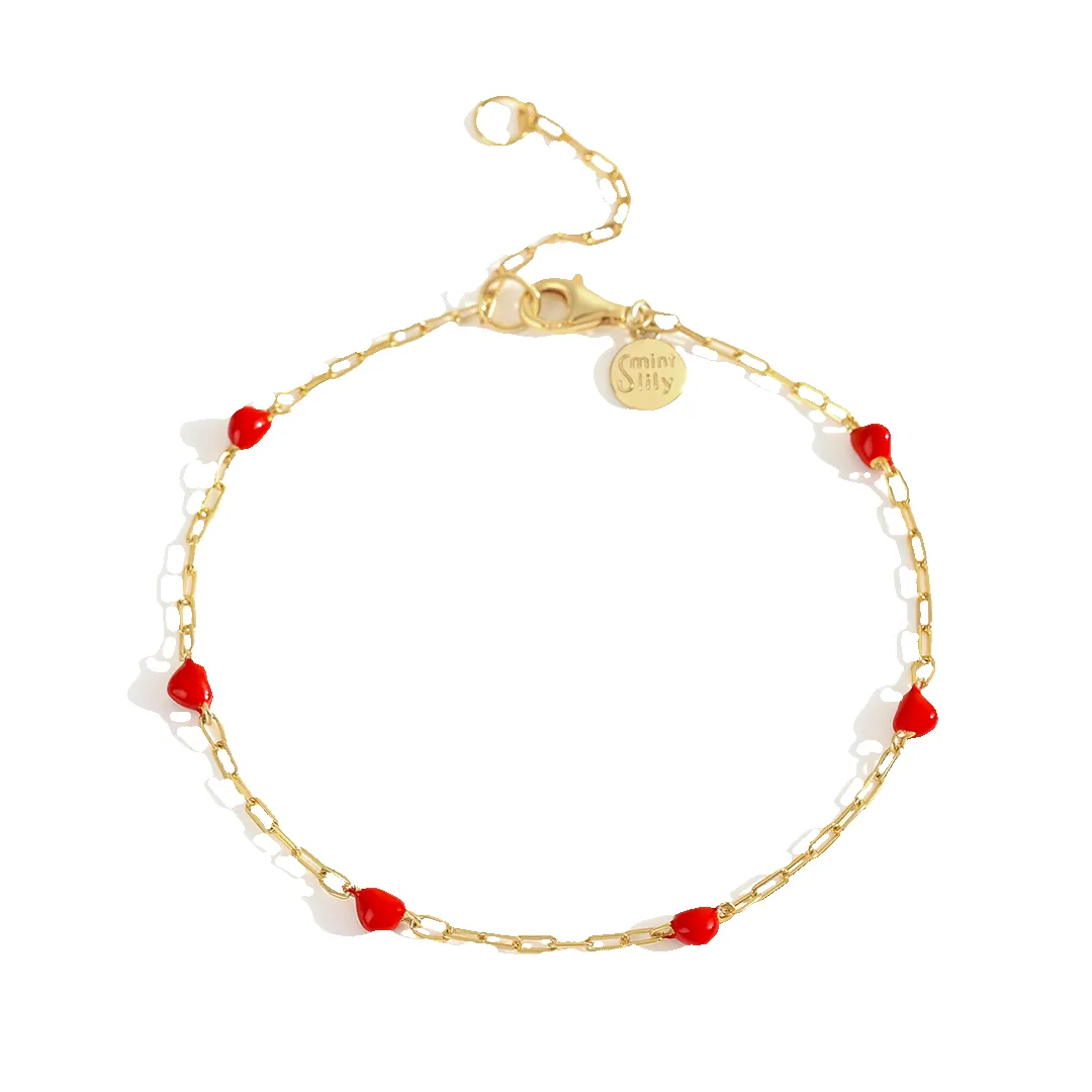 Mon Amour Heart Bracelet sold by Mint & Lilly product image thumbnail 4