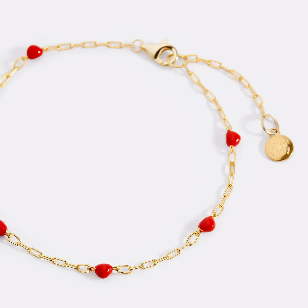 Mon Amour Heart Bracelet sold by Mint & Lilly product image thumbnail 5