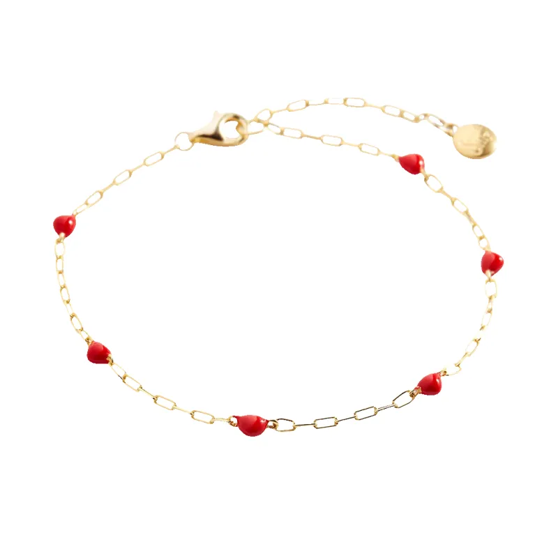 Mon Amour Heart Bracelet sold by Mint & Lilly