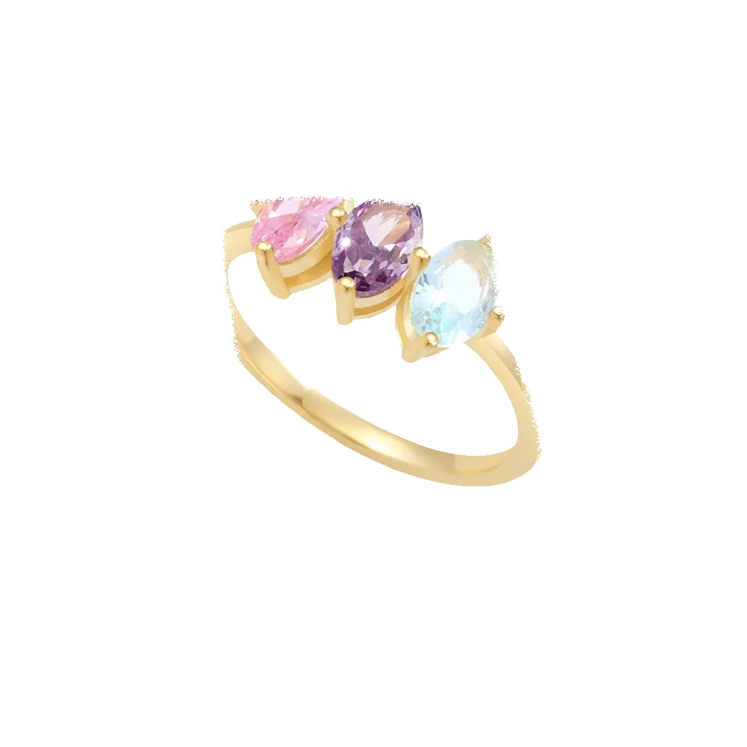 Birthstone Marquis-Cut Ring sold by Mint & Lilly product image thumbnail 4