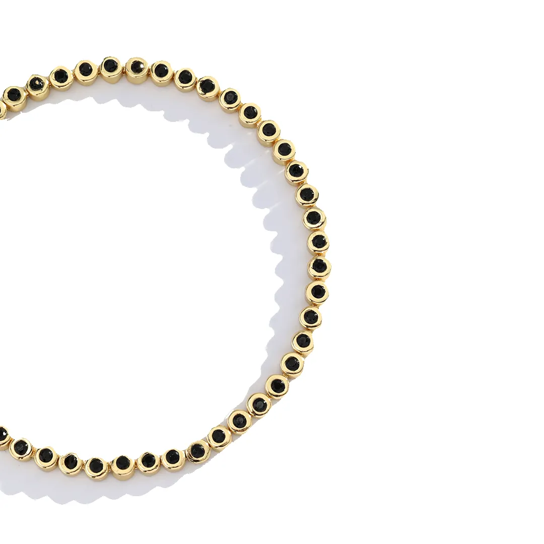 Black Gemstone Bracelet sold by Mint & Lilly product image thumbnail 5