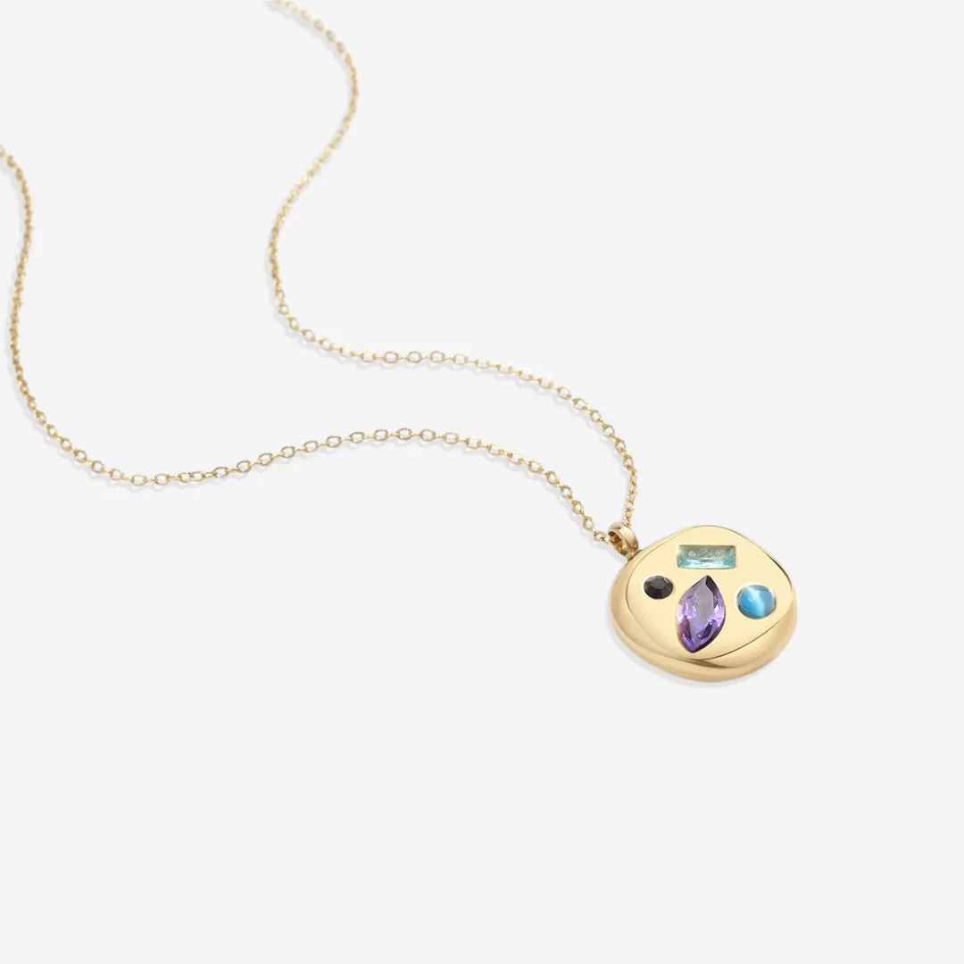 Birthday Pendant Necklace sold by Mint & Lilly product image thumbnail 3