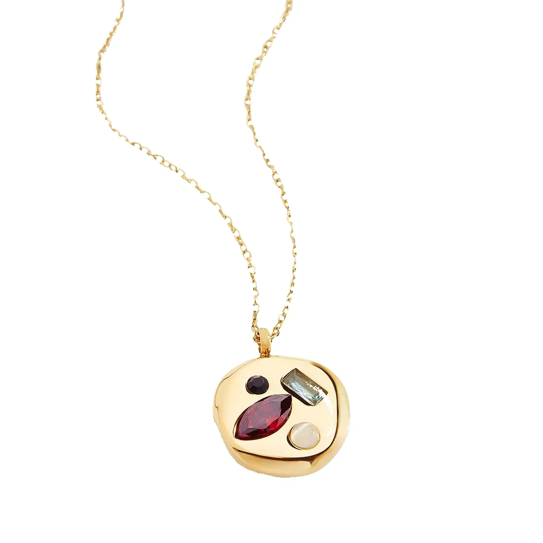 Birthday Pendant Necklace sold by Mint & Lilly