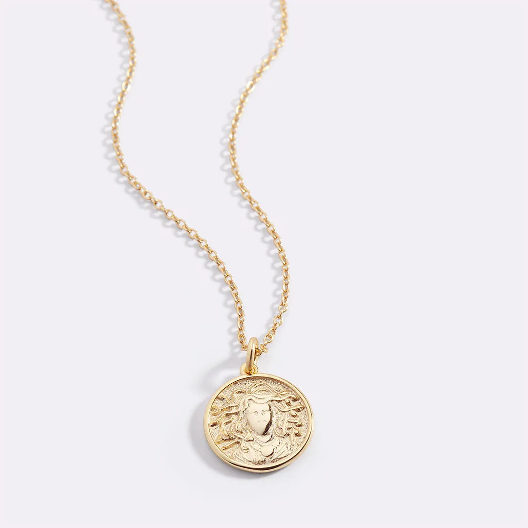 Greek Goddess Pendant Necklace sold by Mint & Lilly product image thumbnail 2