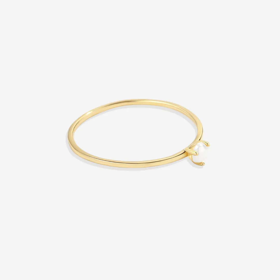 Pearl Stacking Ring sold by Mint & Lilly product image thumbnail 5