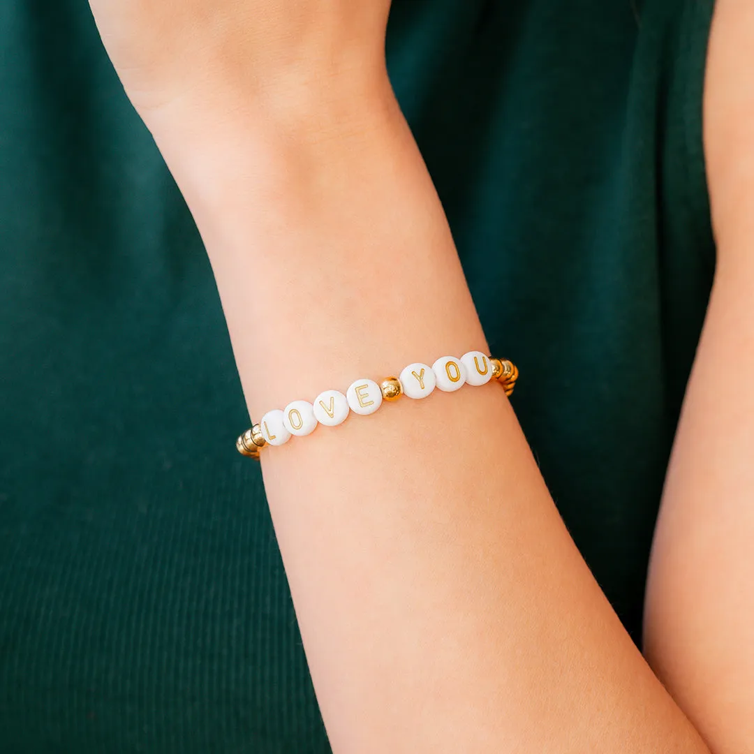 Personalized Word Bracelet sold by Mint & Lilly product image thumbnail 3