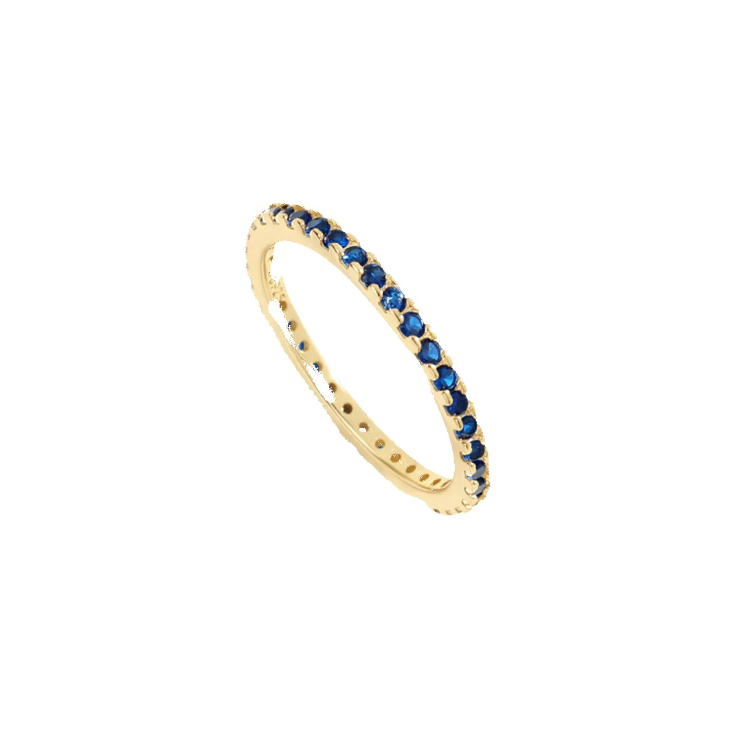 December Birthstone Eternity Stacking Ring sold by Mint & Lilly