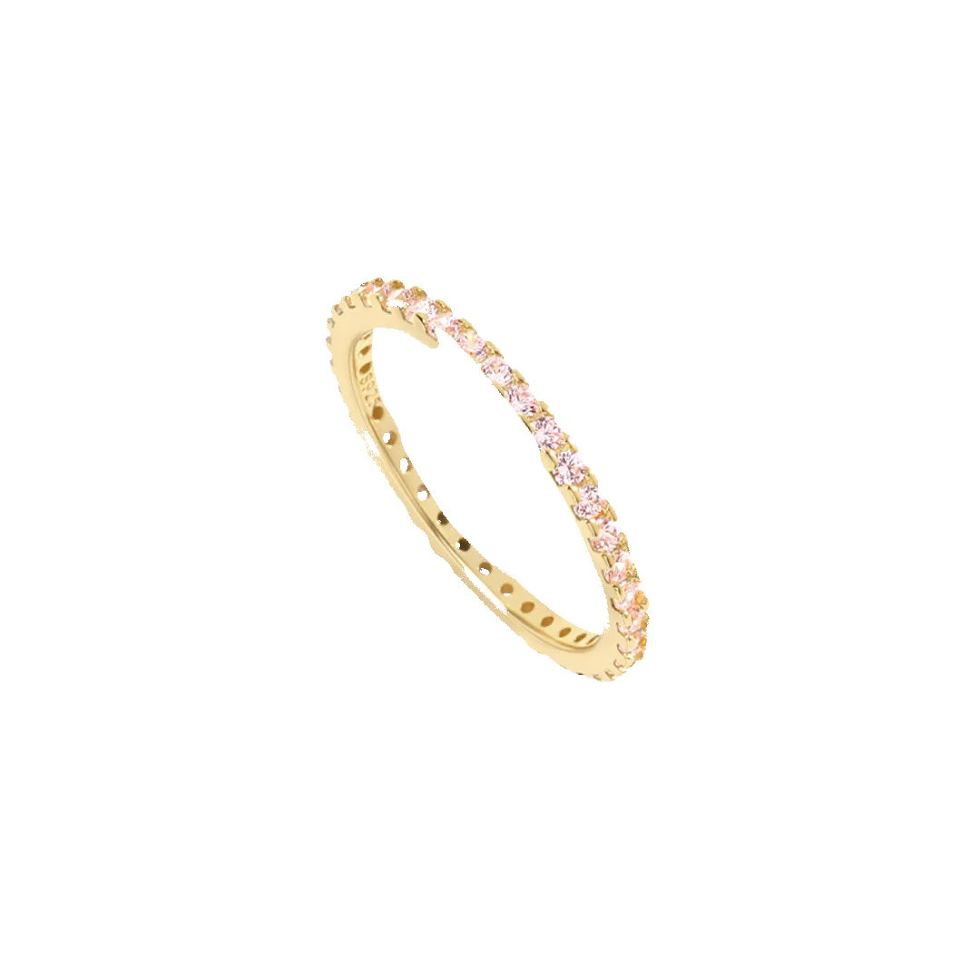 October Birthstone Eternity Stacking Ring sold by Mint & Lilly