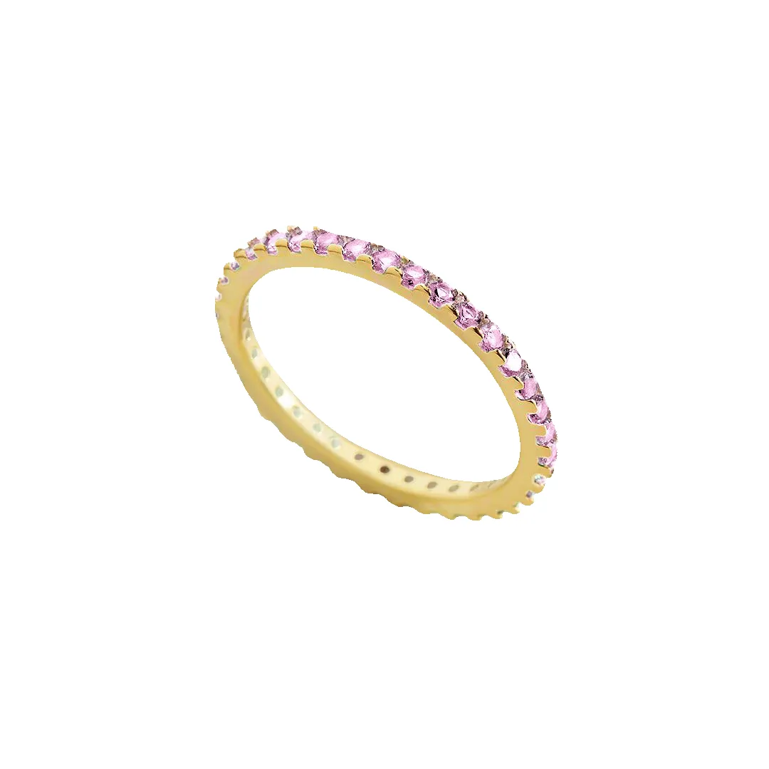 October Birthstone Eternity Stacking Ring sold by Mint & Lilly product image thumbnail 4