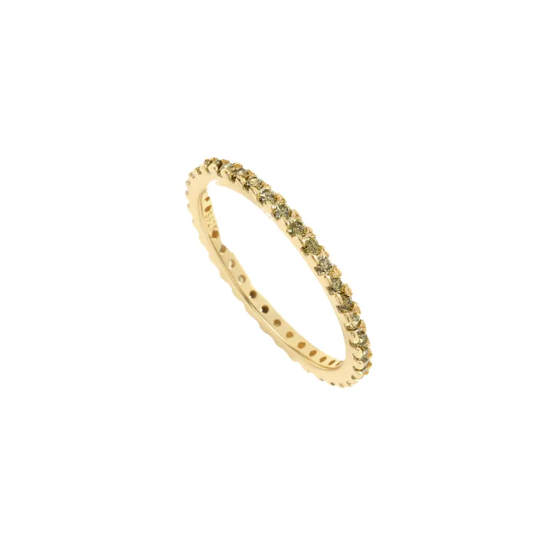 August Birthstone Eternity Stacking Ring sold by Mint & Lilly