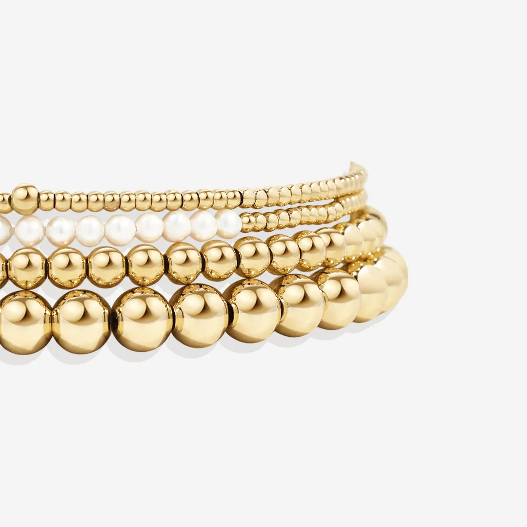 Everyday Pearl Bracelet Stacking Set sold by Mint & Lilly product image thumbnail 4