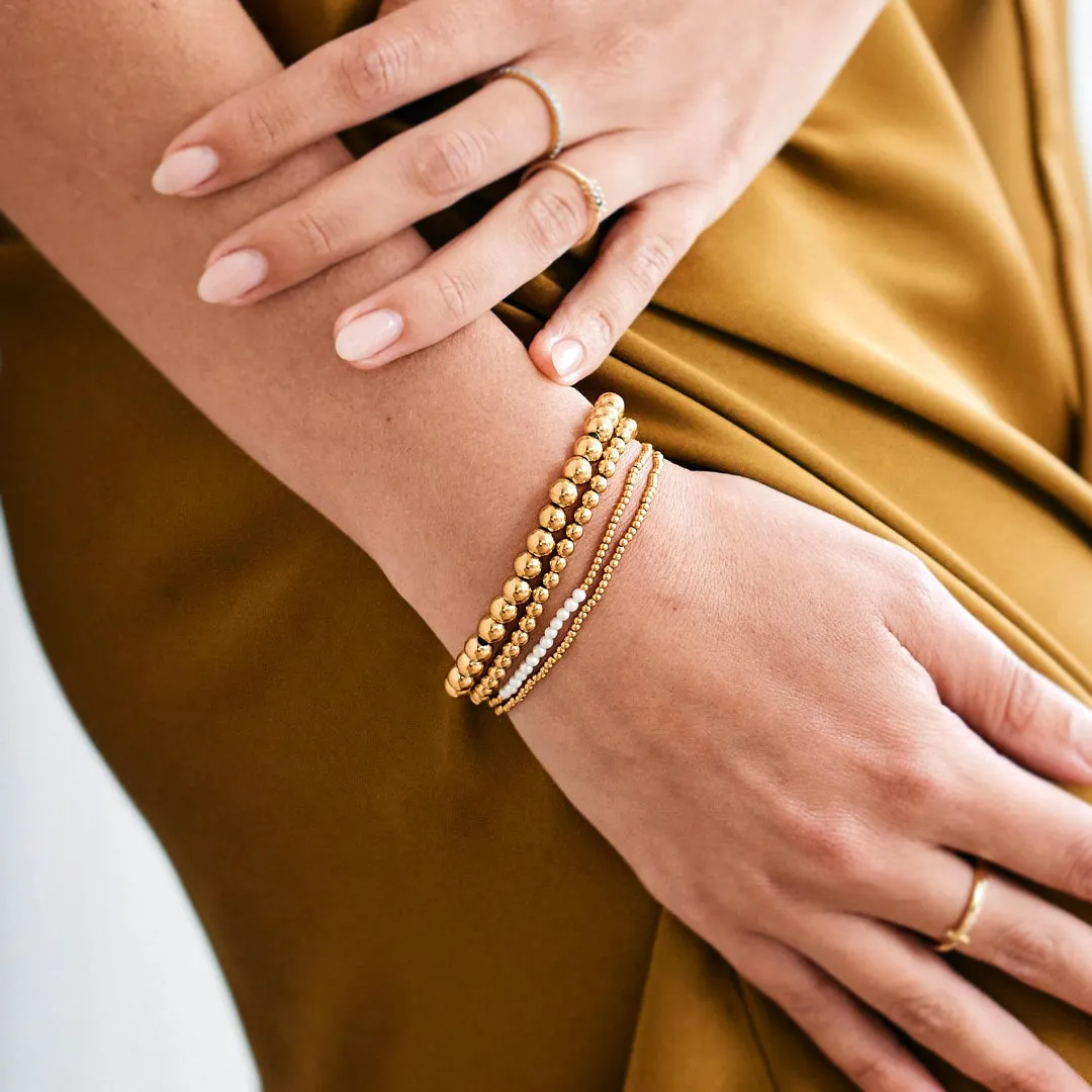 Everyday Pearl Bracelet Stacking Set sold by Mint & Lilly product image thumbnail 3
