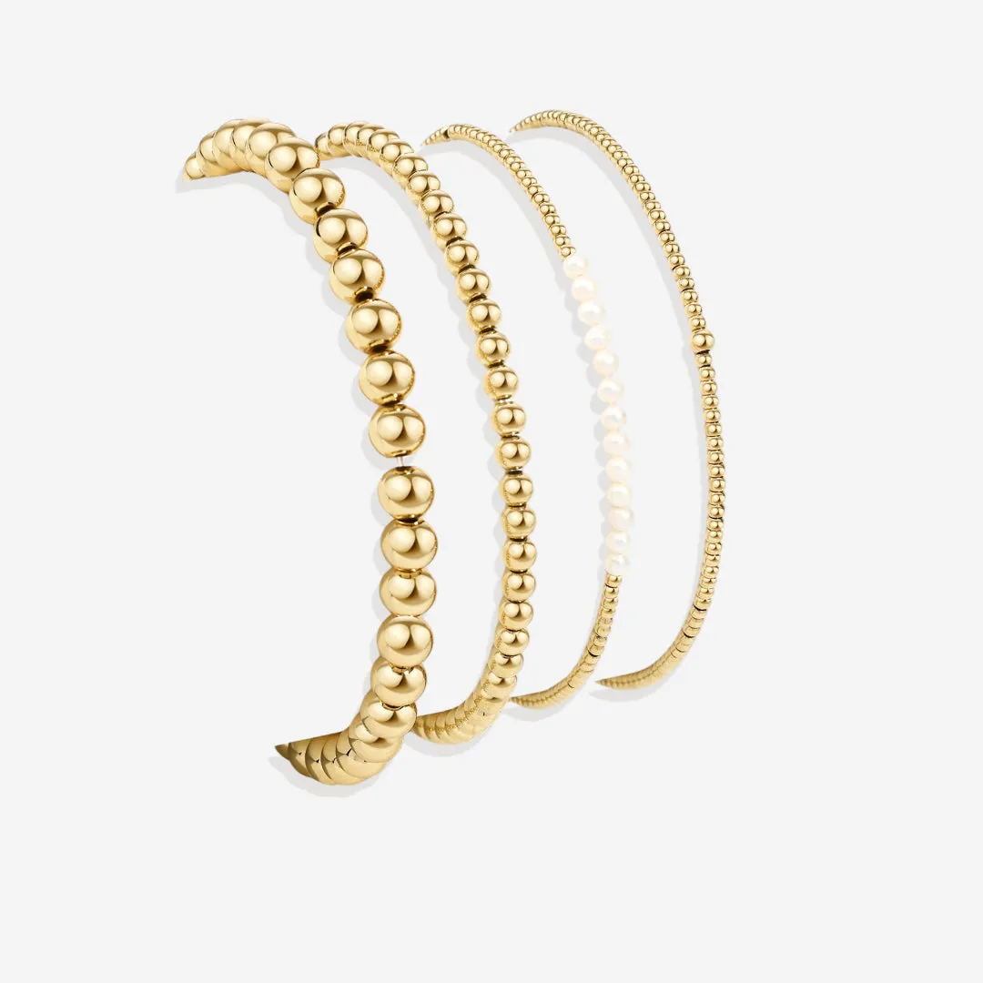 Everyday Pearl Bracelet Stacking Set sold by Mint & Lilly product image thumbnail 5