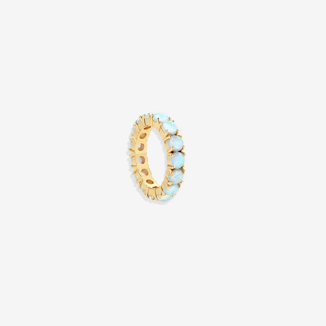 Blue Opal Eternity Ring sold by Mint & Lilly product image thumbnail 5