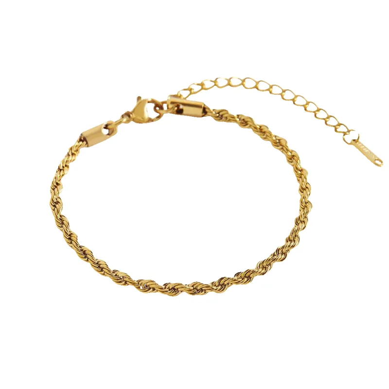 Essential Rope Chain Bracelet sold by Mint & Lilly