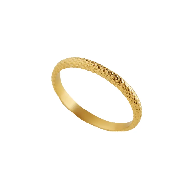 Snakeskin Stacking Ring sold by Mint & Lilly