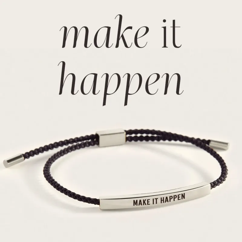 Make It Happen Inspire Bracelet sold by Mint & Lilly