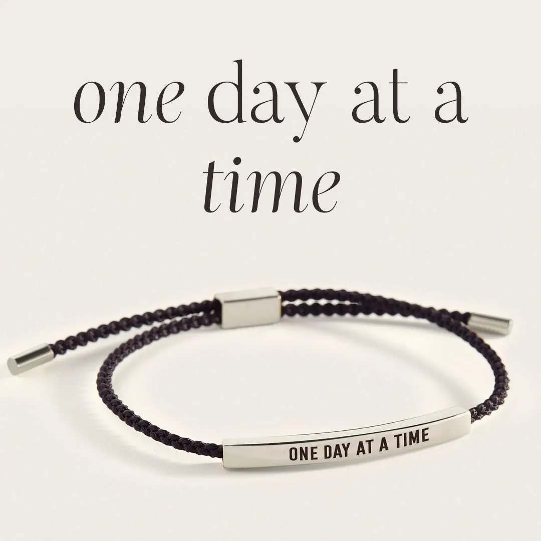 One Day At A Time Inspire Bracelet sold by Mint & Lilly