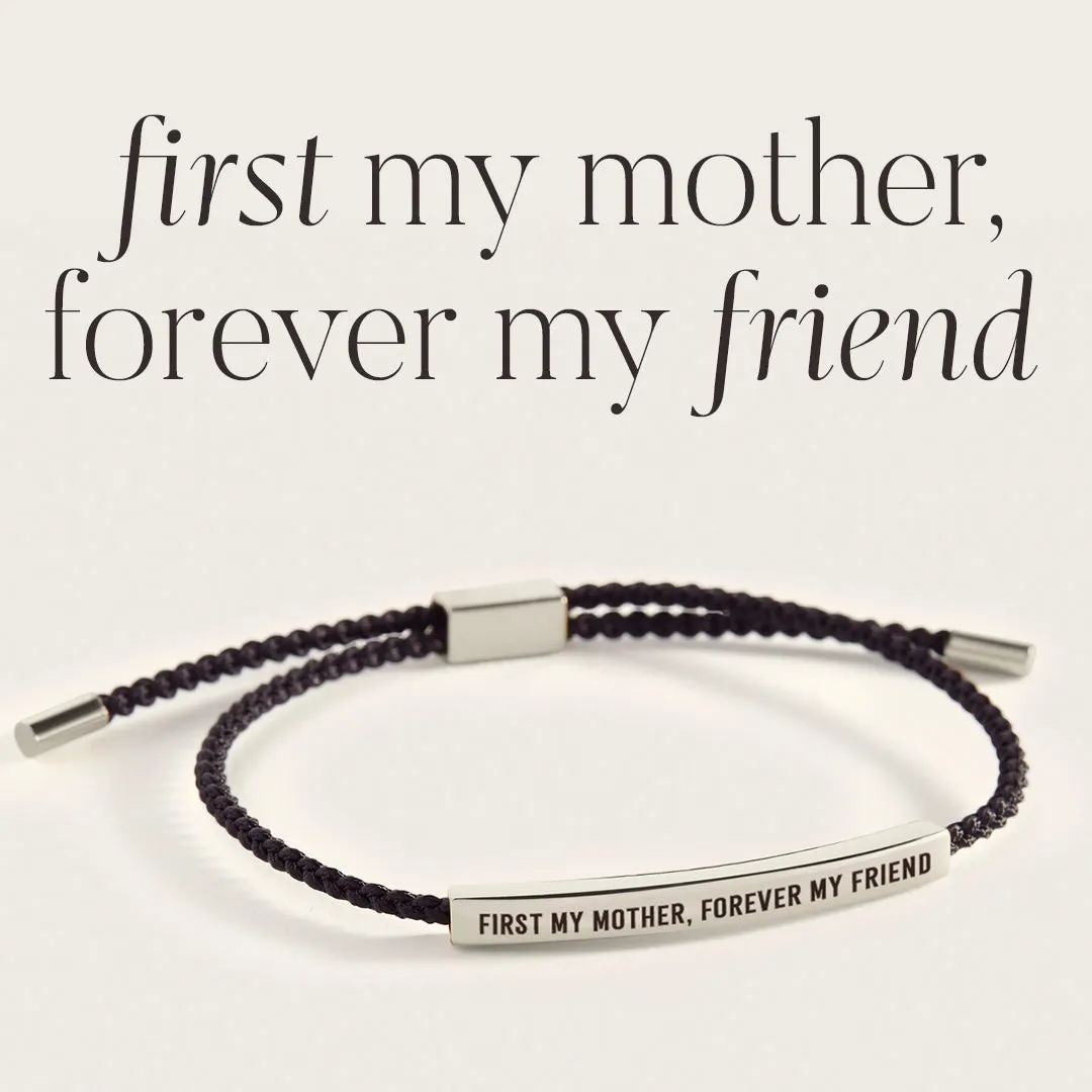 First My Mother, Forever My Friend Inspire Bracelet sold by Mint & Lilly
