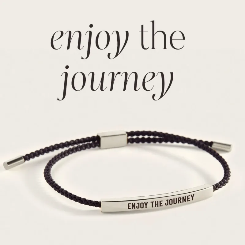 Enjoy The Journey Inspire Bracelet sold by Mint & Lilly