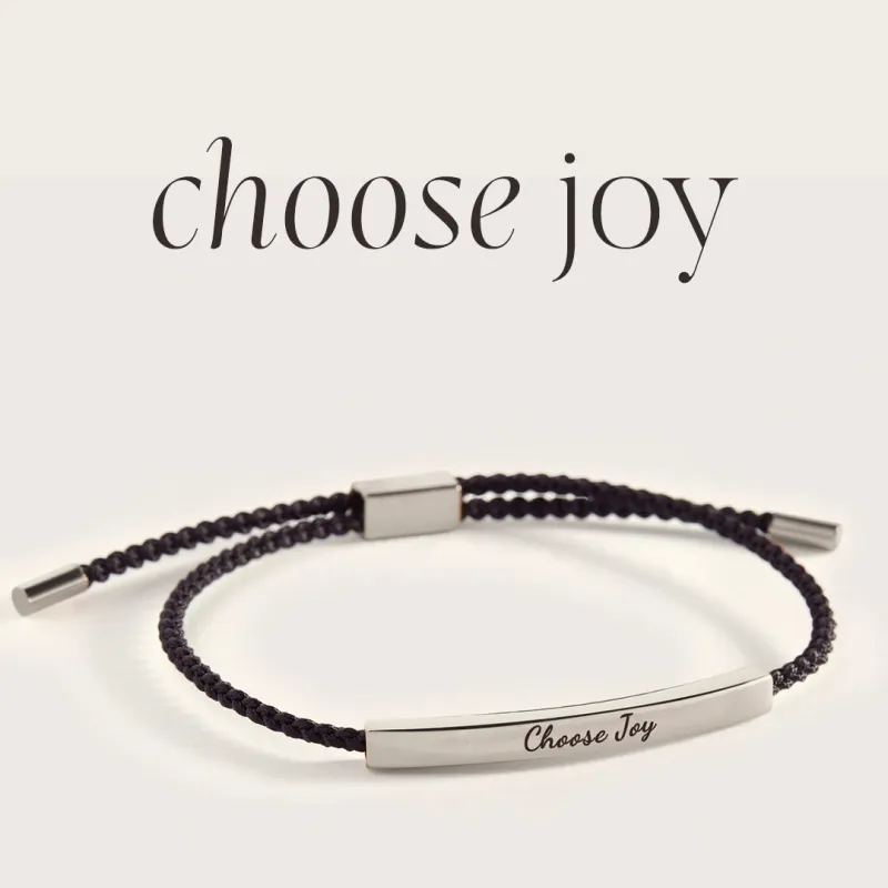 Choose Joy Inspire Bracelet made by Mint & Lilly