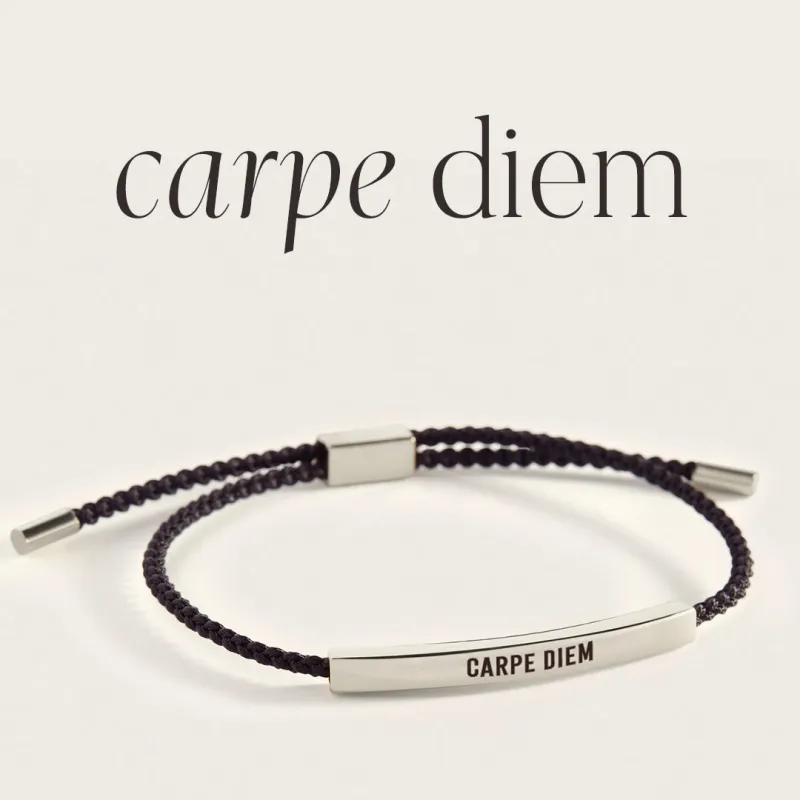 Carpe Diem Inspire Bracelet sold by Mint & Lilly