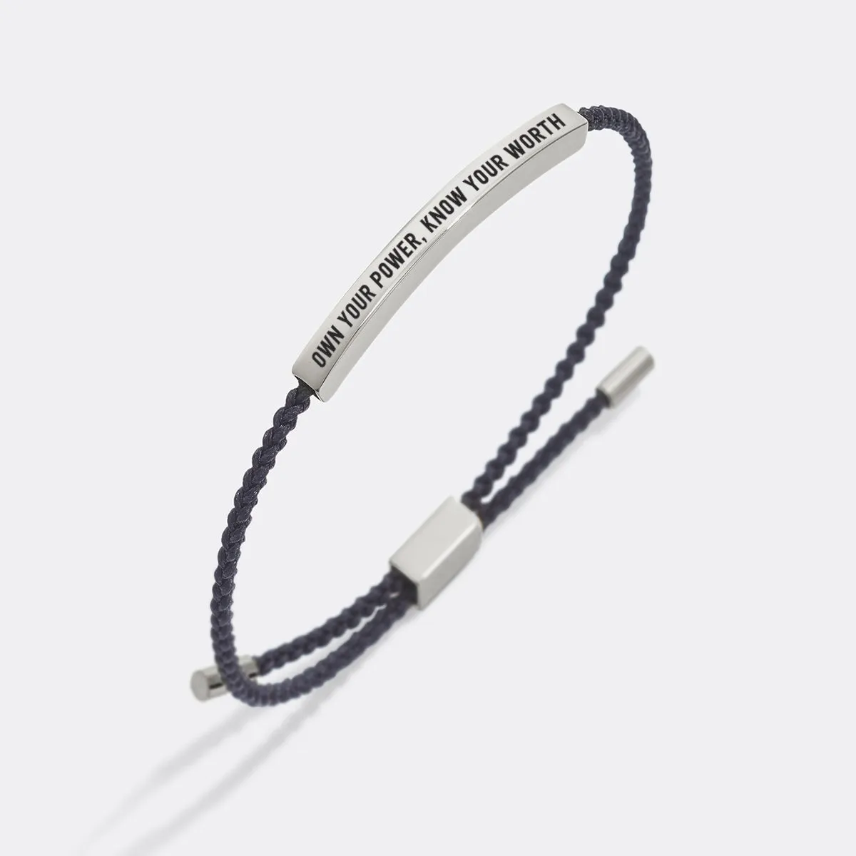 Own Your Power, Know Your Worth Inspire Bracelet sold by Mint & Lilly product image thumbnail 4