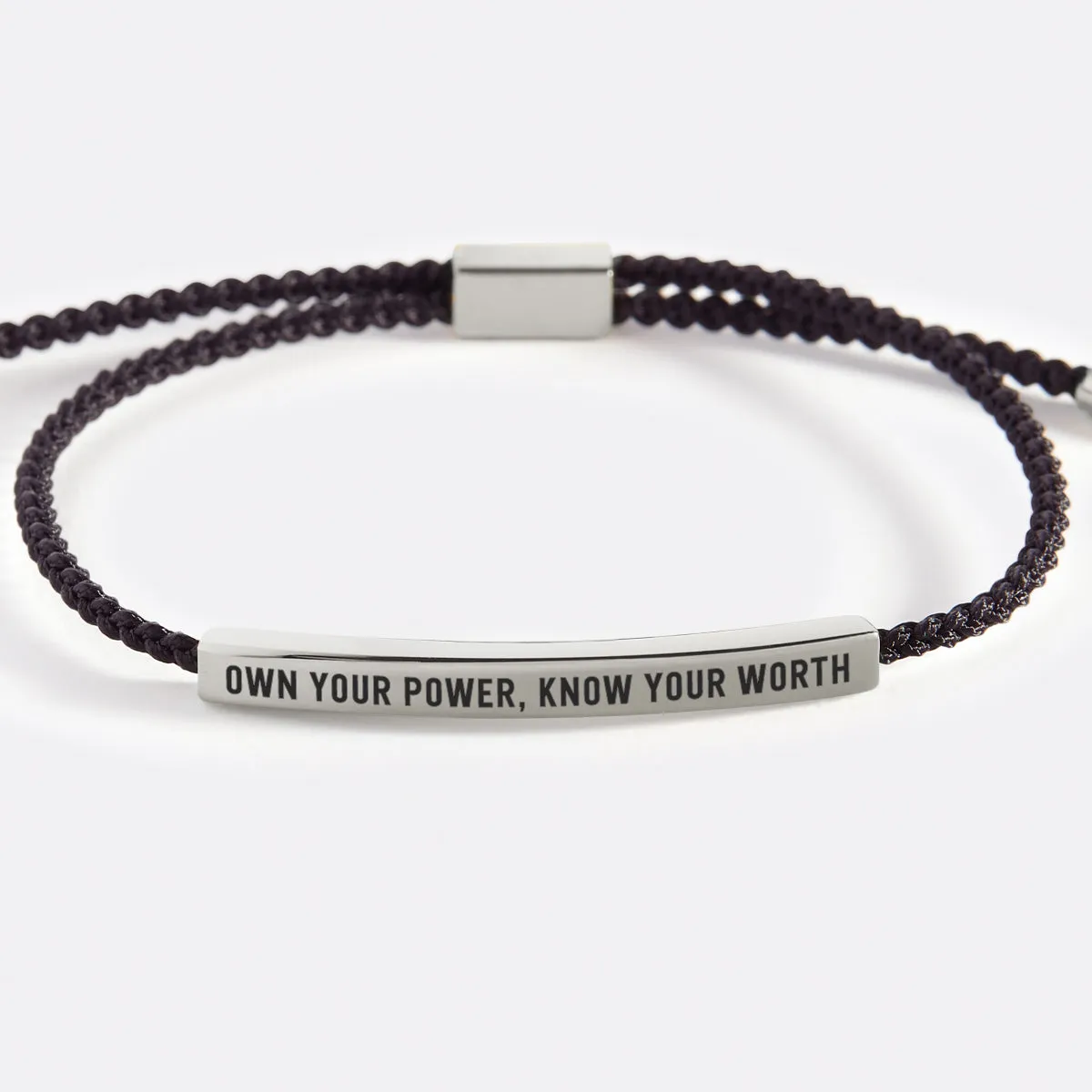 Own Your Power, Know Your Worth Inspire Bracelet sold by Mint & Lilly product image thumbnail 5