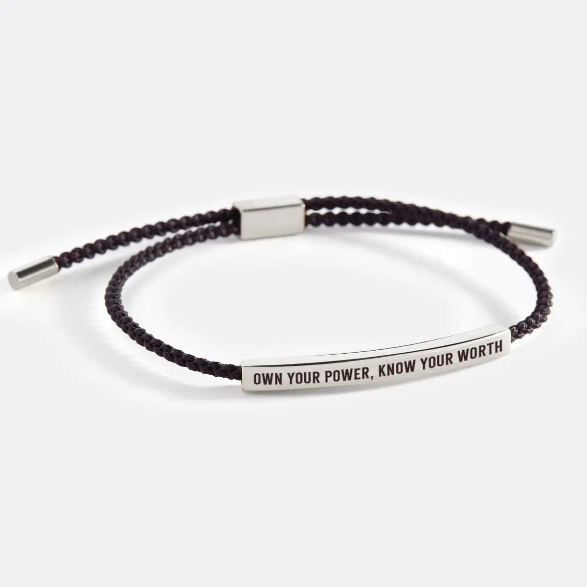 Own Your Power, Know Your Worth Inspire Bracelet sold by Mint & Lilly product image thumbnail 2