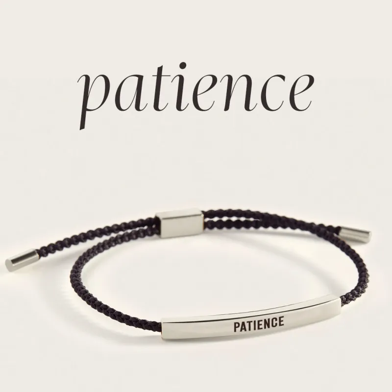 Patience Inspire Bracelet sold by Mint & Lilly
