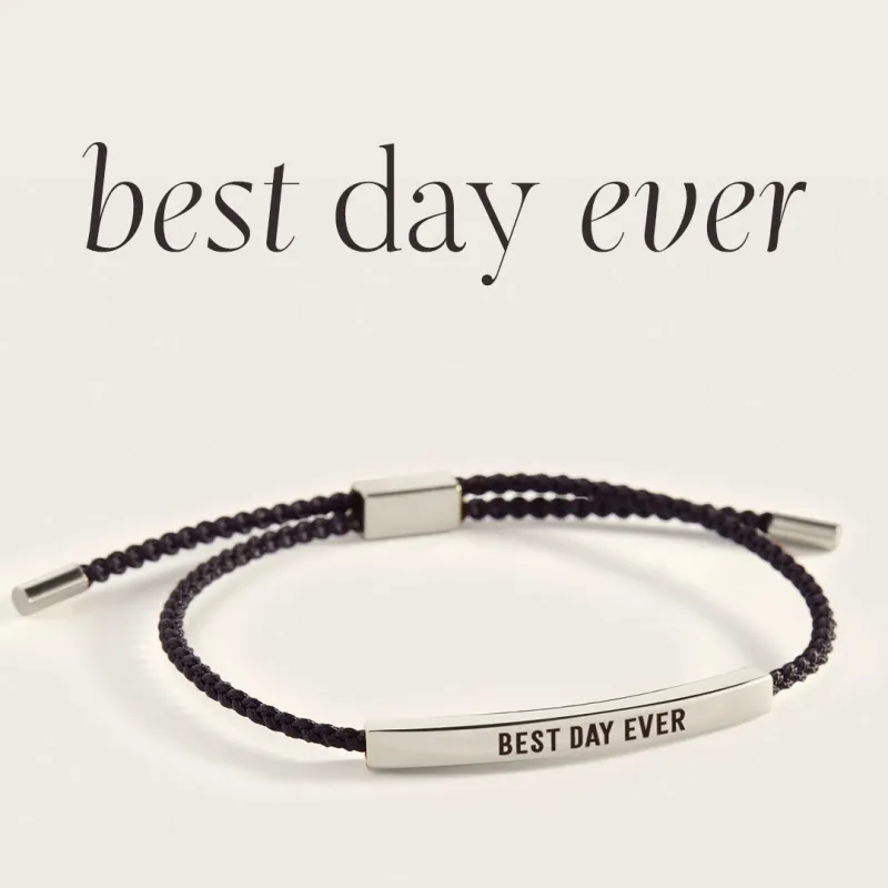Best Day Ever Inspire Bracelet sold by Mint & Lilly