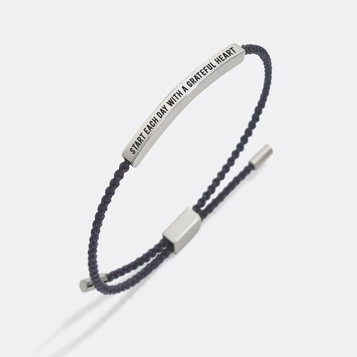 Start Each Day With A Greatful Heart Inspire Bracelet sold by Mint & Lilly product image thumbnail 4