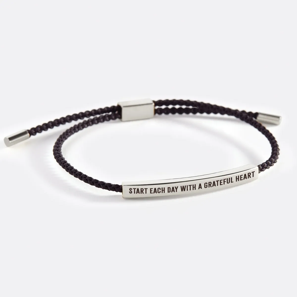 Start Each Day With A Greatful Heart Inspire Bracelet sold by Mint & Lilly product image thumbnail 2