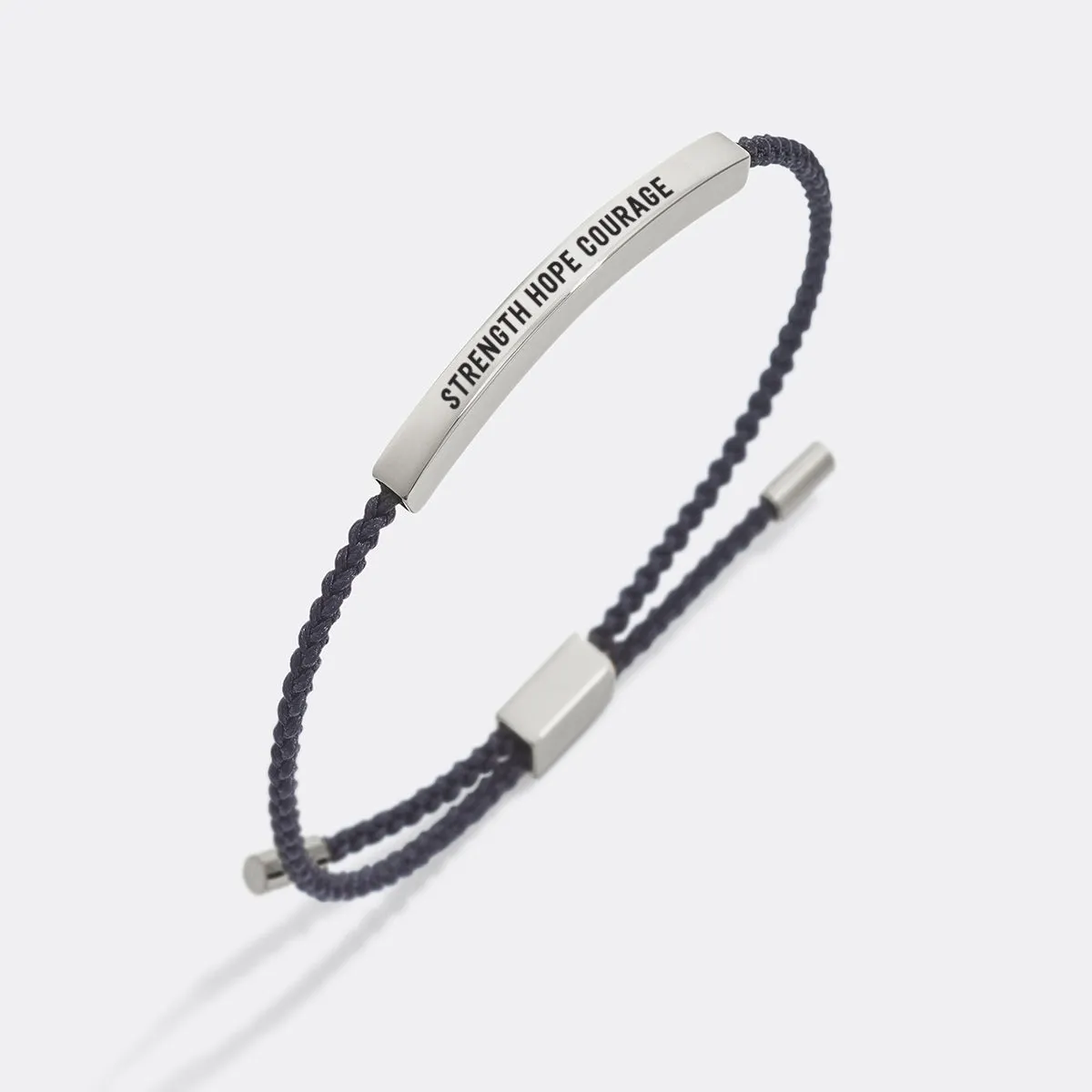 Strength Hope Courage Inspire Bracelet sold by Mint & Lilly product image thumbnail 4