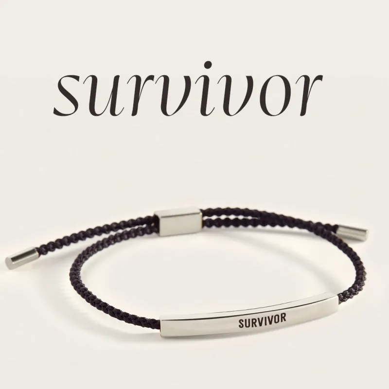 Survivor Inspire Bracelet made by Mint & Lilly