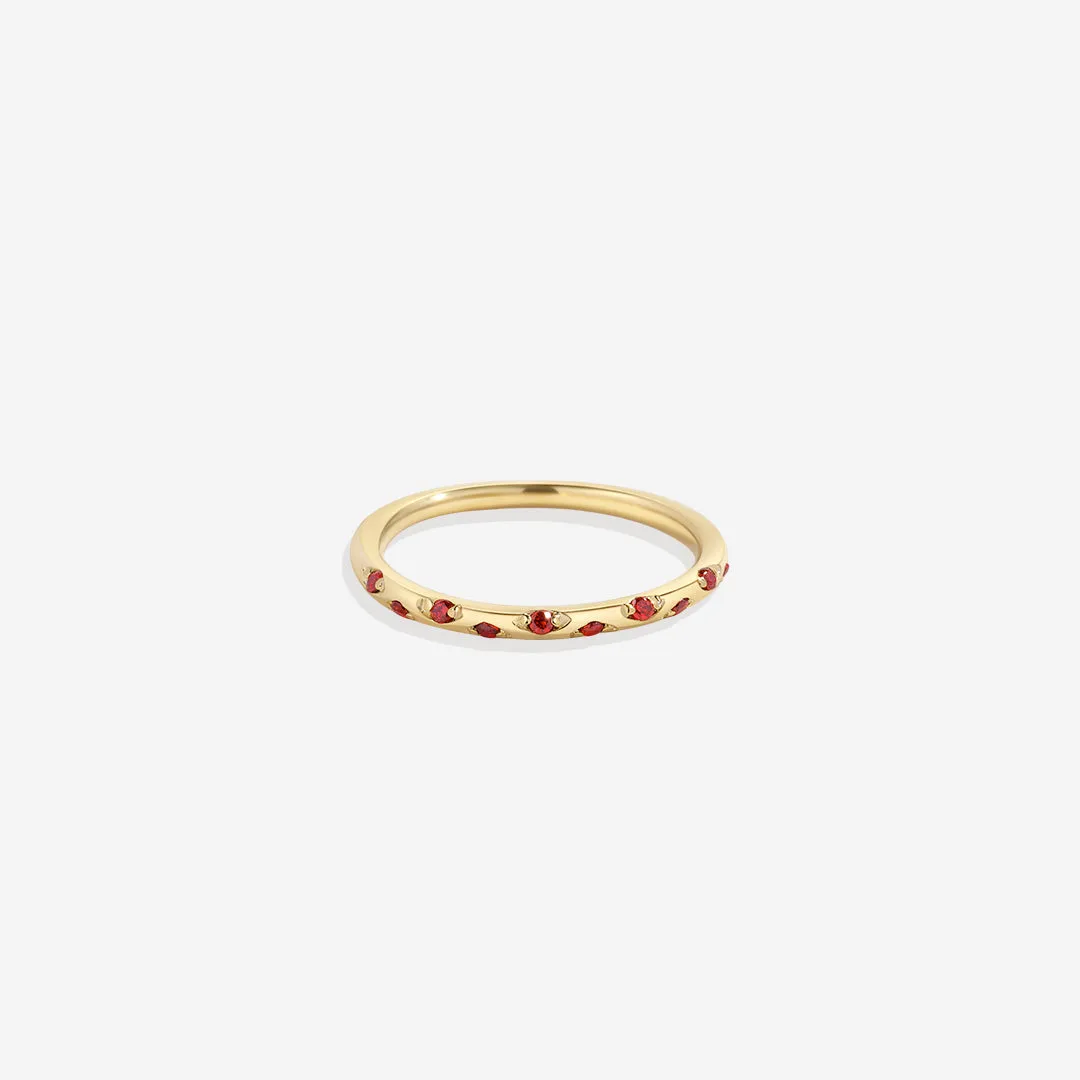 Dainty Constellation Birthstone Ring sold by Mint & Lilly product image thumbnail 2