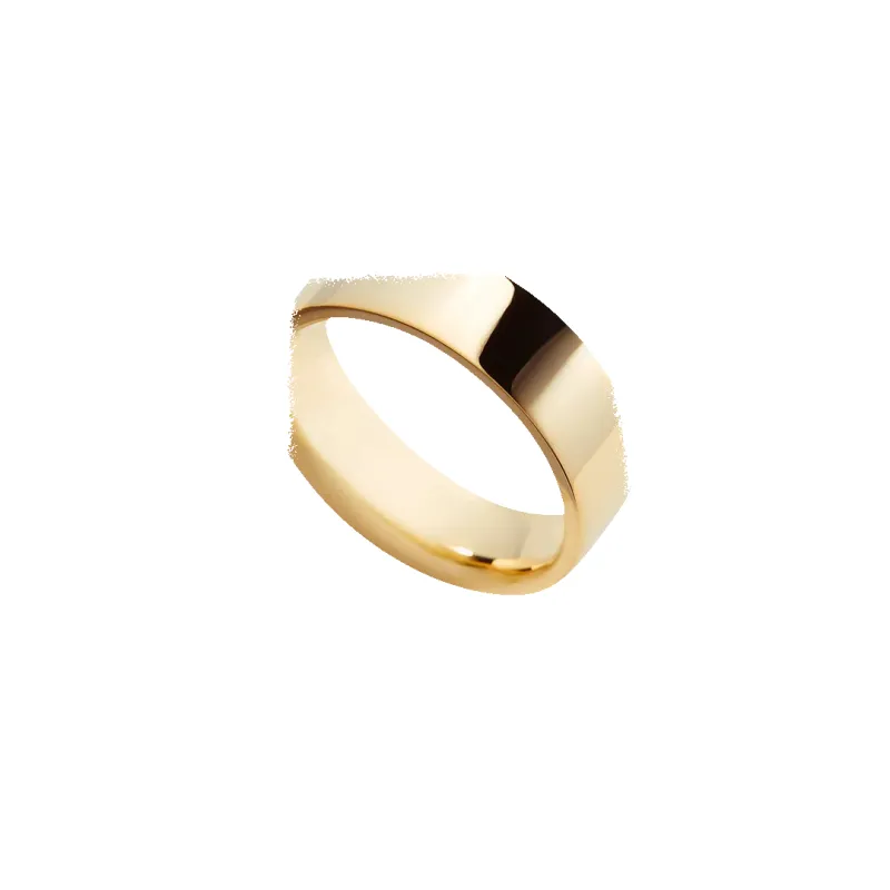 Gold Statement Stacking Ring made by Mint & Lilly