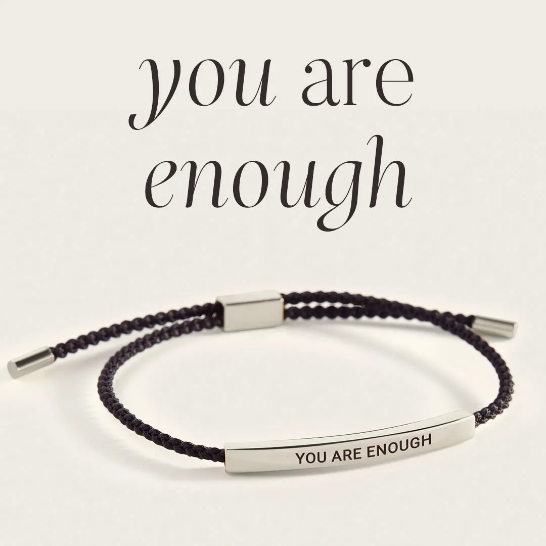 You Are Enough Inspire Bracelet sold by Mint & Lilly