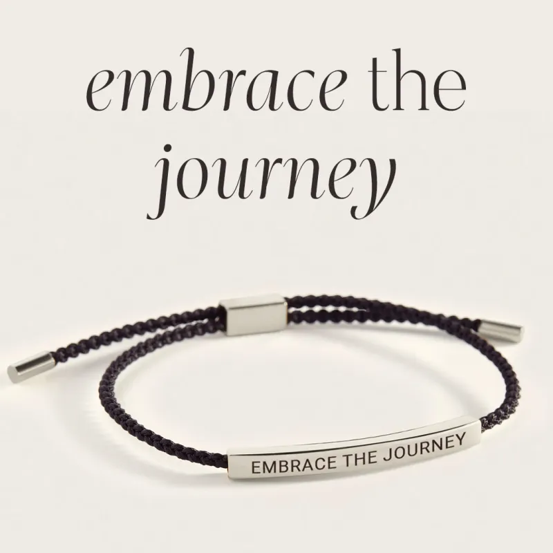 Embrace the Journey Inspire Bracelet made by Mint & Lilly