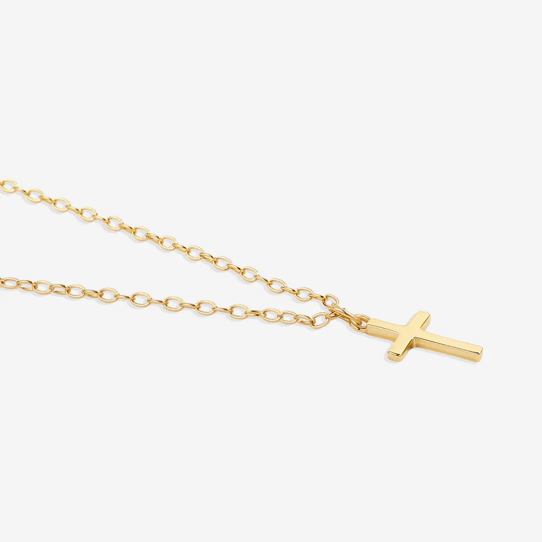 Classic Cross Necklace sold by Mint & Lilly product image thumbnail 2