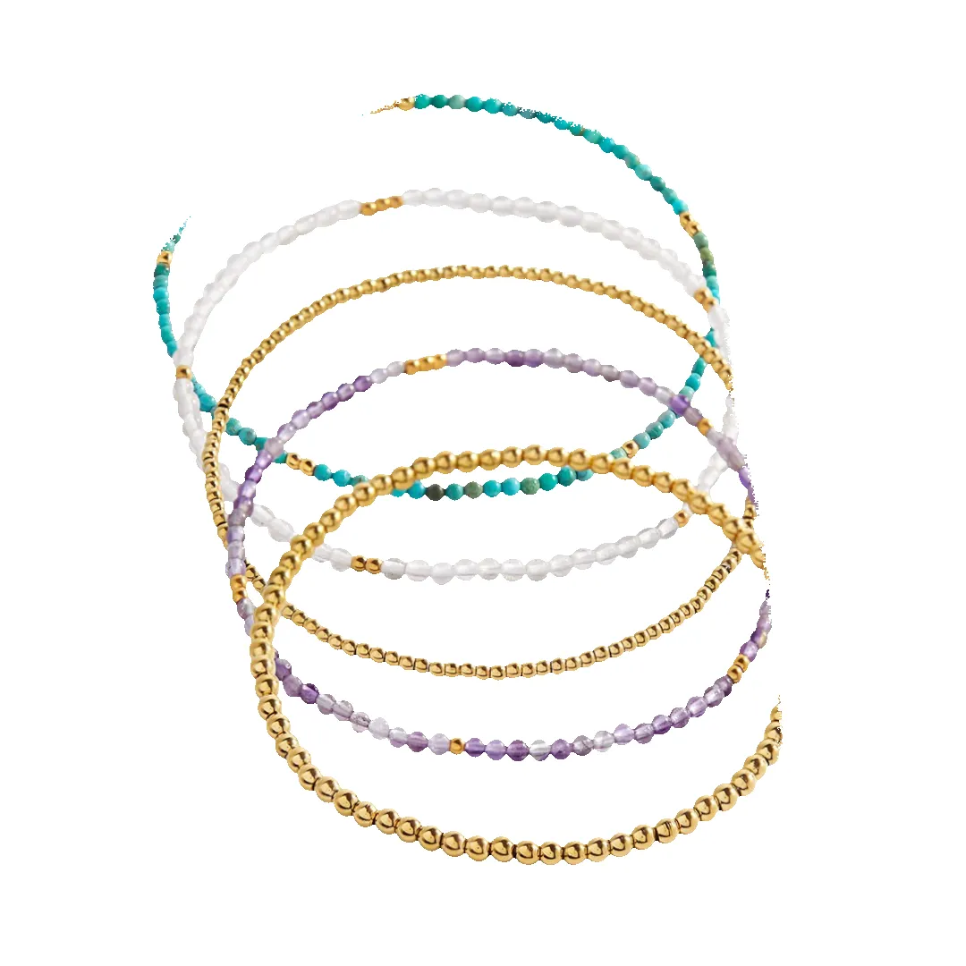 Smooth Sailing Bracelet Stacking Set sold by Mint & Lilly