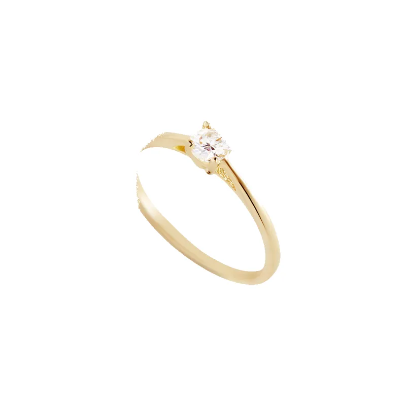 Solitaire Diamond Ring sold by Mint & Lilly