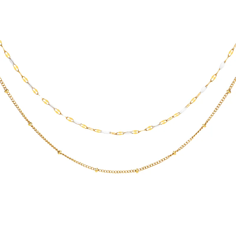 Layered Beaded Choker sold by Mint & Lilly