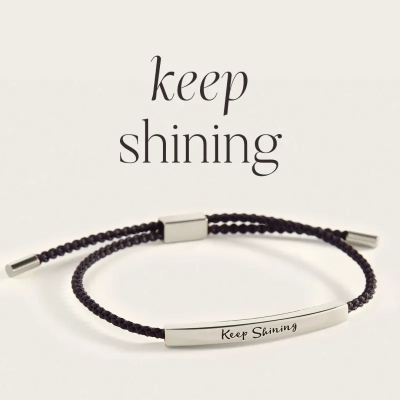 Keep Shining Inspire Bracelet made by Mint & Lilly